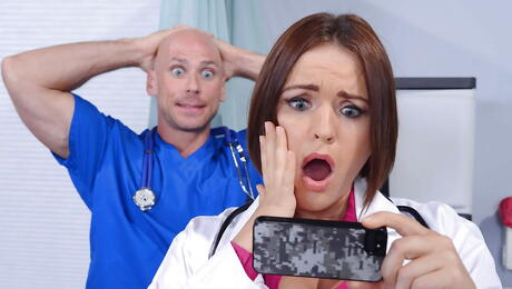 Sultry american brunette amateur Krissy Lynn drilled in her hairy twat after good suck 